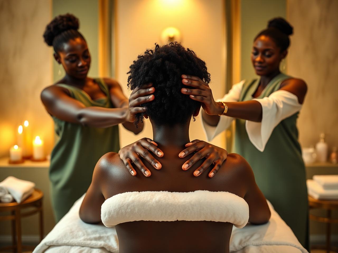 Massage à quatre mains