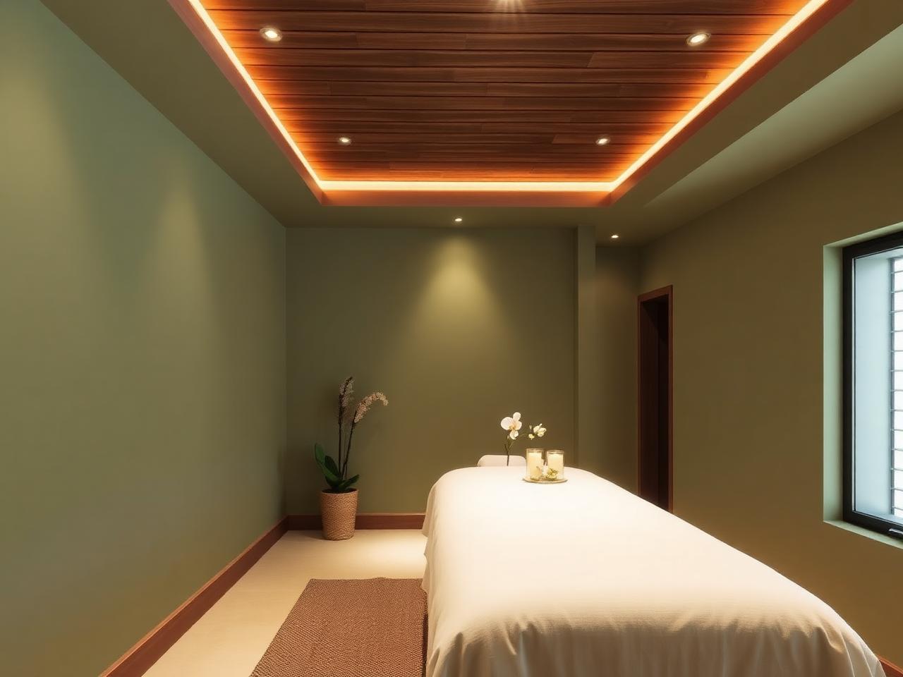 Salle de massage raffinée de Villa Zen Spa